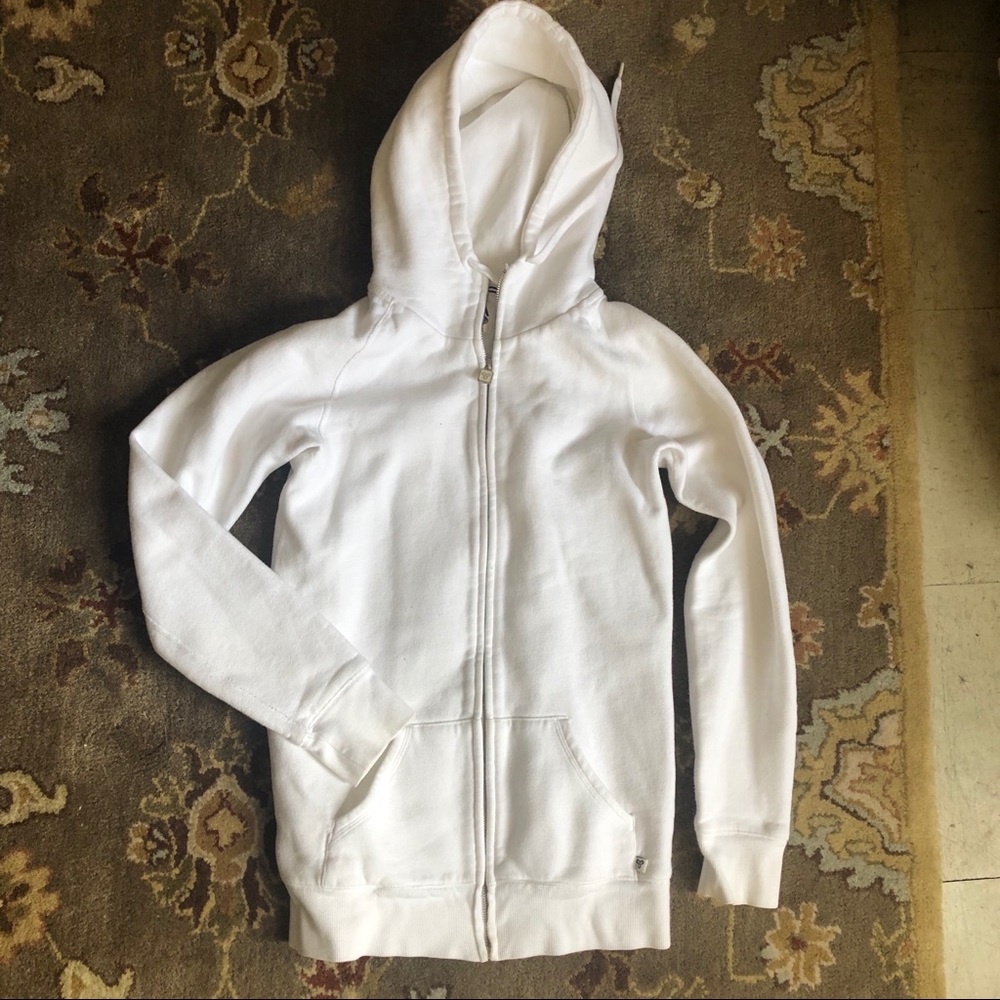 Aritzia TNA long sleeve white hoodie XS Lululemon